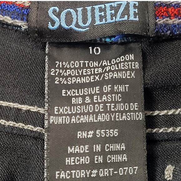 Squeeze Girl's Skinny Jeans Size 10 - Picture 4 of 6